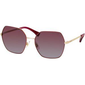 Lauren by Ralph Lauren zonnebril voor dames, Ra4138, bordeaux/violet met kleurverloop, 58 mm