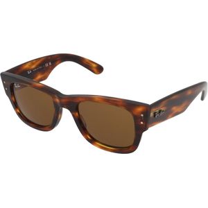 Ray-Ban, Mega Wayfarer Zonnebril Bruin, Dames, Maat:51 MM