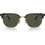 Ray-Ban New Clubmaster Rb4416 601/31 - vierkant zonnebrillen, unisex, zwart