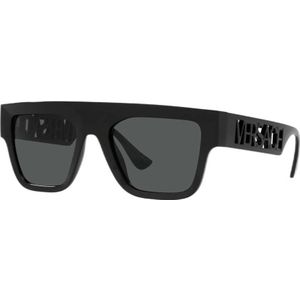 Versace 0VE 4430U Gb1/87 53 - rechthoek zonnebrillen, mannen, zwart