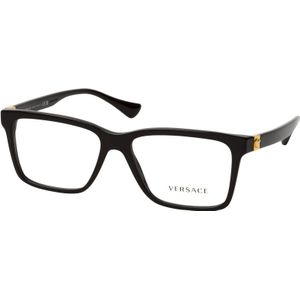 Versace - Bril - Zwart - Acetaat