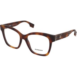 Burberry Upgrade je eyewear game met elegante en klassieke Britse stijl , Brown , Dames , Maat: 53 MM