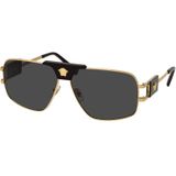 Versace, Accessoires, Heren, Geel, 63 MM, Ve 2251 100287 Zonnebrillen