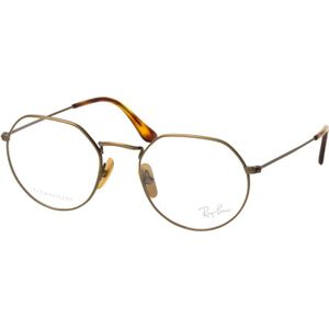 Ray-Ban - RX8165V - Optische Monturen - Goud - Titanium - Geometrisch
