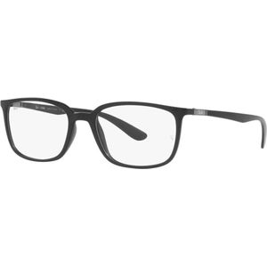 Ray-Ban - RX7208 - Optische Monturen - Zwart - Transparant