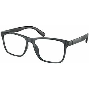 Polo Ralph Lauren Man PH2257U 5407 Optische monturen Geïnjecteerd Grijs Transparant Hurken Normaal