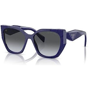 Prada Elegante zonnebril voor vrouwen , Purple , Dames , Maat: 55 MM