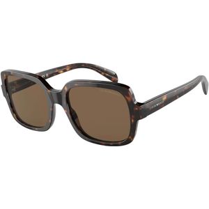Emporio Armani, Dames, Accessoires, Bruin, Maat: 55 MM
