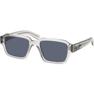Prada Vierkante zonnebril Pr02Zs U430A9 , Gray , unisex , Maat: 52 MM