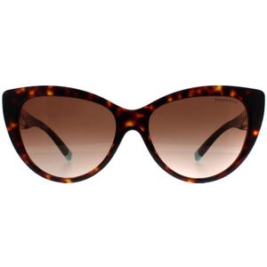 Tiffany TF4196 80153B havana bruin gradiënt zonnebril | Sunglasses