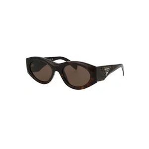 Stijlvolle Prada zonnebril , Brown , unisex , Maat: 53 MM