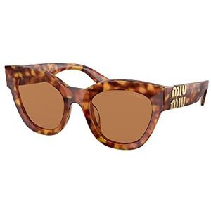 Miu Miu SMU zonnebril Havana/Brown 51/22/135 Havana/Brown 01YS, Havana/Bruin