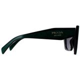 Prada Stijlvolle zonnebril voor vrouwen , Green , Dames , Maat: 54 MM