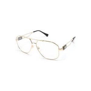 Versace 0Ve1287 1002 - brillen, piloot, mannen, goud