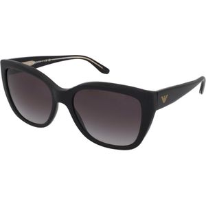 Emporio Armani EA 4198 50178G 55 - vierkant zonnebrillen, vrouwen, zwart