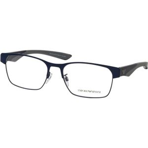 Emporio Armani 0Ea1141 3018 56 - brillen, rechthoek, mannen, blauw