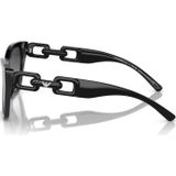 Emporio Armani, Dames, Accessoires, Zwart, Maat: 55 MM Polyamide,