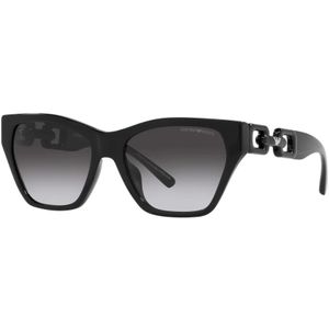Emporio Armani - Zonnebril - Zwart - Kunststof