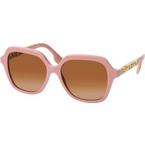 Burberry Verhoog je stijl met Be4389 zonnebril , Pink , Dames , Maat: 55 MM