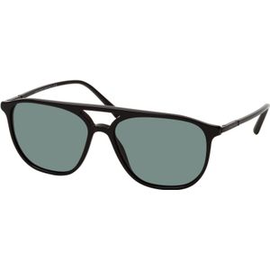 Giorgio Armani Ar8179 5001/1 56 - rechthoek zonnebrillen, mannen, zwart