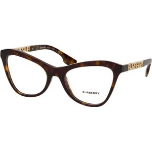 Burberry - BE 2373U - Cat Eye Bril - Havana - Kunststof/Metaal