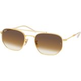 Ray-Ban Rb3707 001/51 54 - rechthoek zonnebrillen, unisex, goud