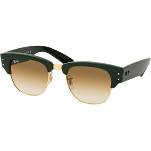 Ray-Ban Mega Clubmaster Rb0316S 136851 53 - vierkant zonnebrillen, unisex, groen