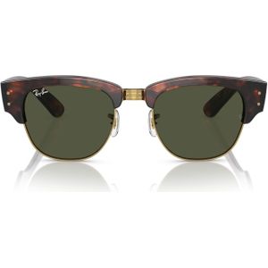 Ray-Ban, Accessoires, Dames, Bruin, 50 MM, Mega Clubmaster Rb 0316S Zonnebril