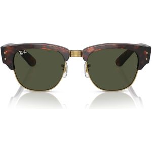 Ray-Ban, Mega Clubmaster Rb 0316S Zonnebril Bruin, Dames, Maat:50 MM