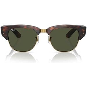 Ray-Ban, Mega Clubmaster Rb 0316S Zonnebril Bruin, Dames, Maat:53 MM