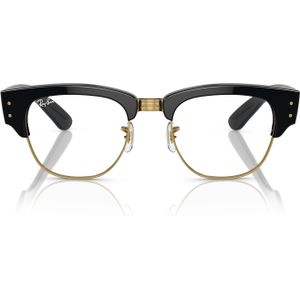 Ray-Ban - RX0316V Mega Clubmaster - Optische Monturen - Zwart Transparant - Acetaat