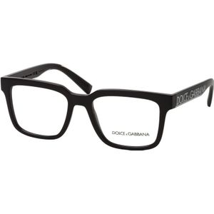 Dolce & Gabbana - DG5101 - Bril - Zwart - Oversized Frame