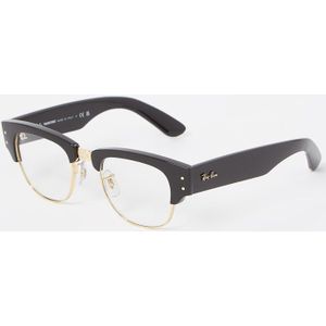 Ray-Ban, Accessoires, Dames, Blauw, 50 MM, Rb 0316 Zonnebril Mega Clubmaster Transitions® Gepolariseerd