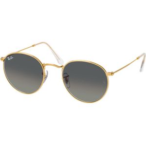 Ray-Ban, Rb 3447 Zonnebril Rond Metaal Gepolariseerd Rond Metaal Gepolariseerd Geel, Dames, Maat:50 MM