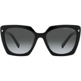 Prada Verhoog je stijl met PR 23Zs zonnebril , Black , Dames , Maat: 54 MM
