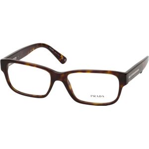Prada Glasses , Brown , Heren , Maat: 56 MM
