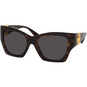 Versace VE4452 108/87 donker havana donkergrijs zonnebril