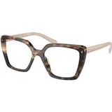 Prada - Optical Frame - Accessoire - Bruin - Acetaat - Vierkante Vorm