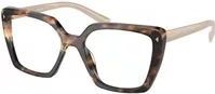 Prada - Optical Frame - Accessoire - Bruin - Acetaat - Vierkante Vorm