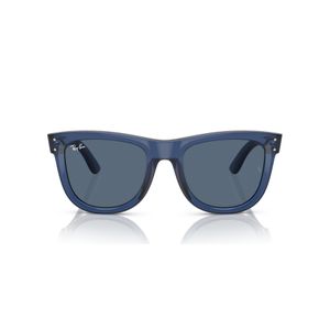 Ray-Ban, Accessoires, unisex, Blauw, 50 MM, Wayfarer Reverse Zonnebril Blauw Transparant