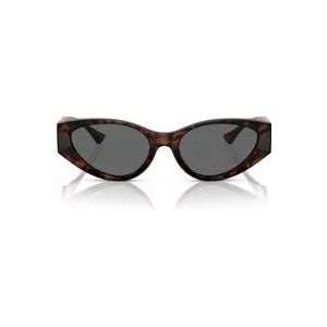 Versace Zonnebril VE4454Large , Brown , Dames , Maat: 55 MM