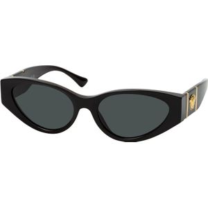 Versace 0VE 4454 Gb1/87 55 - cat eye zonnebrillen, vrouwen, zwart
