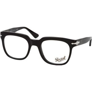 Persol - PO3325V - Optische Monturen - Zwart - Acetaat