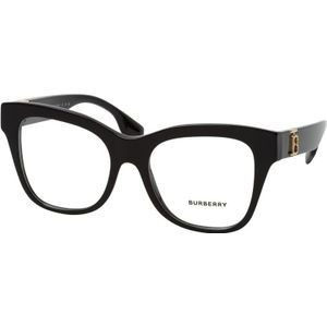 Burberry Stijlvolle Zichtbril 2388 , Black , Dames , Maat: 52 MM