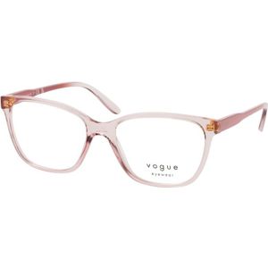 Vogue VO5518 Damen-Brille inkl. Gläser Vollrand Eckig Kunststoff-Gestell 53mm/16mm/140mm, pink