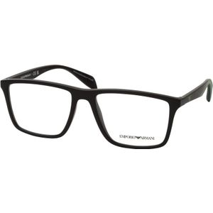 Emporio Armani 0EA3230 5001 Vierkant Brillen, Heren