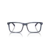 Emporio Armani, Accessoires, Heren, Blauw, 54 MM, Optical Frame
