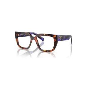 Prada - PR A03V - Optische Monturen - Bruin - Acetaat - Geometrisch