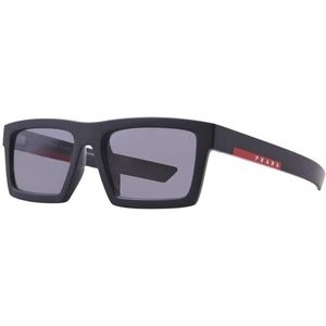 Prada Stijlvolle zonnebril met 0PS 02Zsu , Black , Heren , Maat: 55 MM