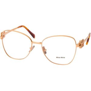 Miu Miu - Optisch Montuur - Goud - Inclusief Originale Case en Schoonmaakdoek